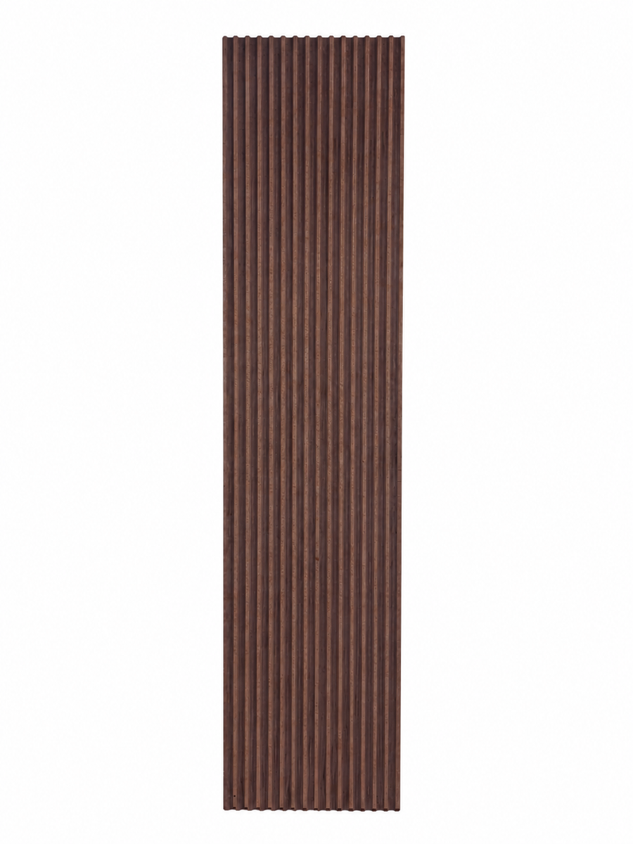 Akoestisch Paneel Suede Stof Brown 270x60x2,6cm