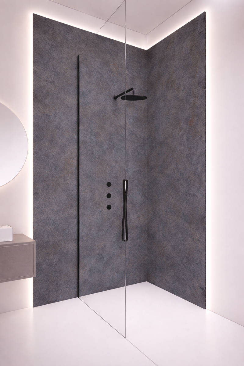 SPC Wandpaneel Cemento Grafiet Mat 280×120×0,3 cm