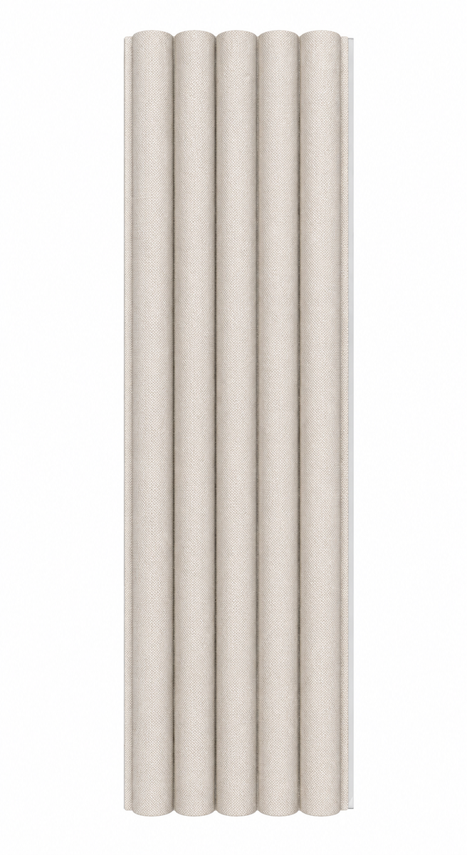 Nordiva® Kunststof Lattenwandpaneel Greige Linen 260 x 15,9 x 1,5