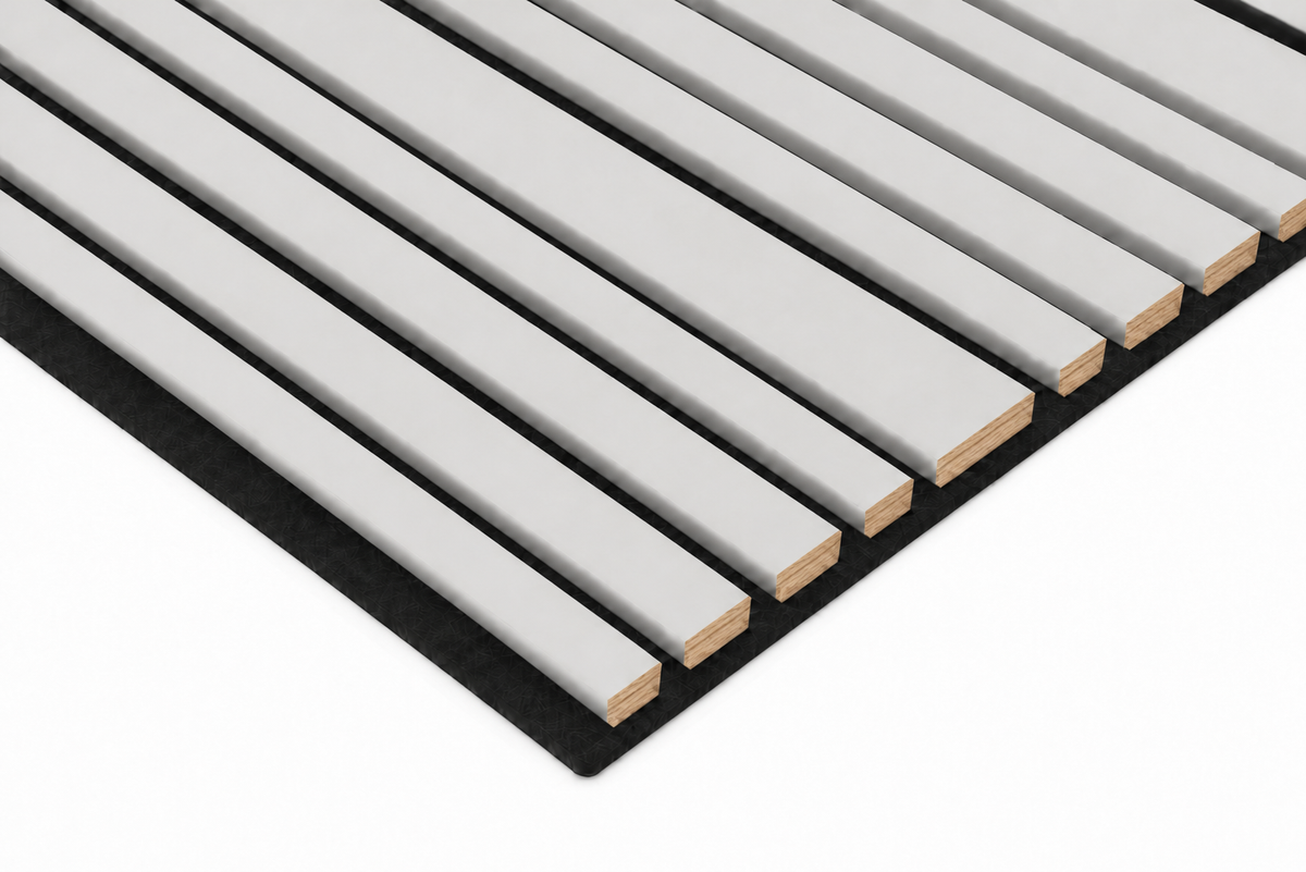 Akoestisch Wandpaneel Grijs 260x60x2,2 cm