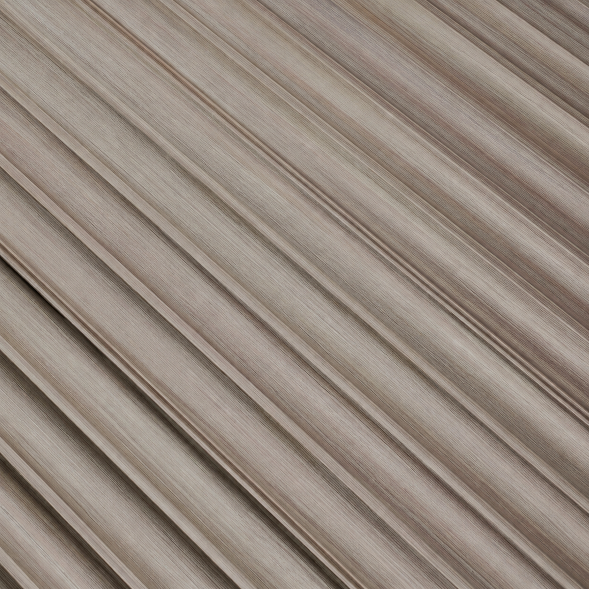 3D Wave Wandpaneel Naturel – 260x15,8x1,6cm – Kunststof Houtlook