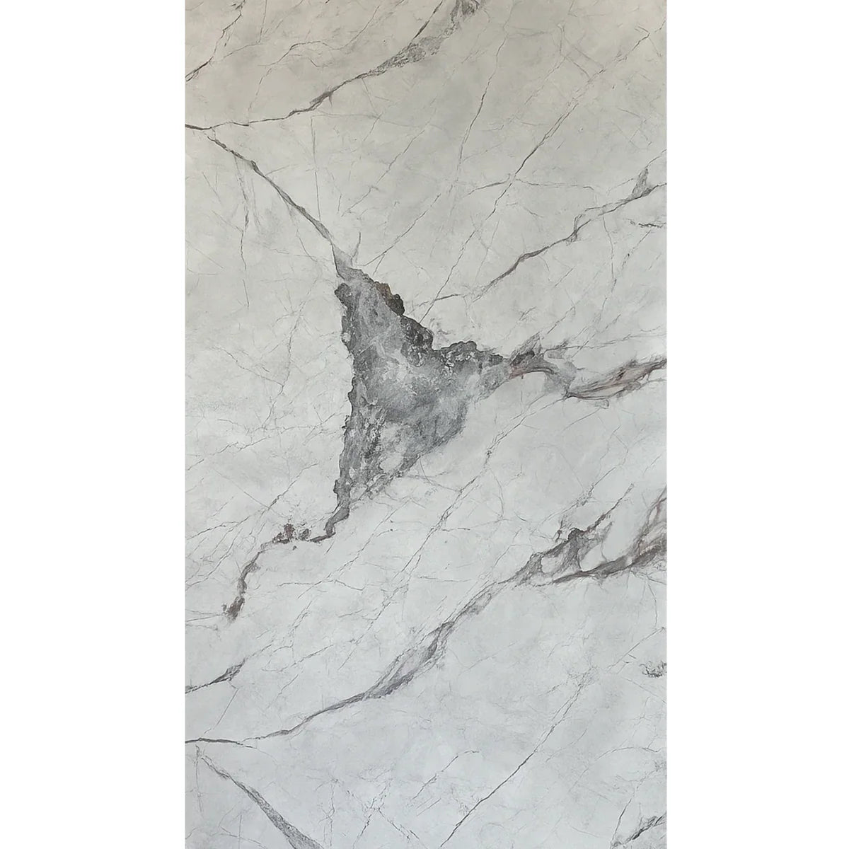 Hoogglans PVC marmer wandpaneel Moonstone grijs