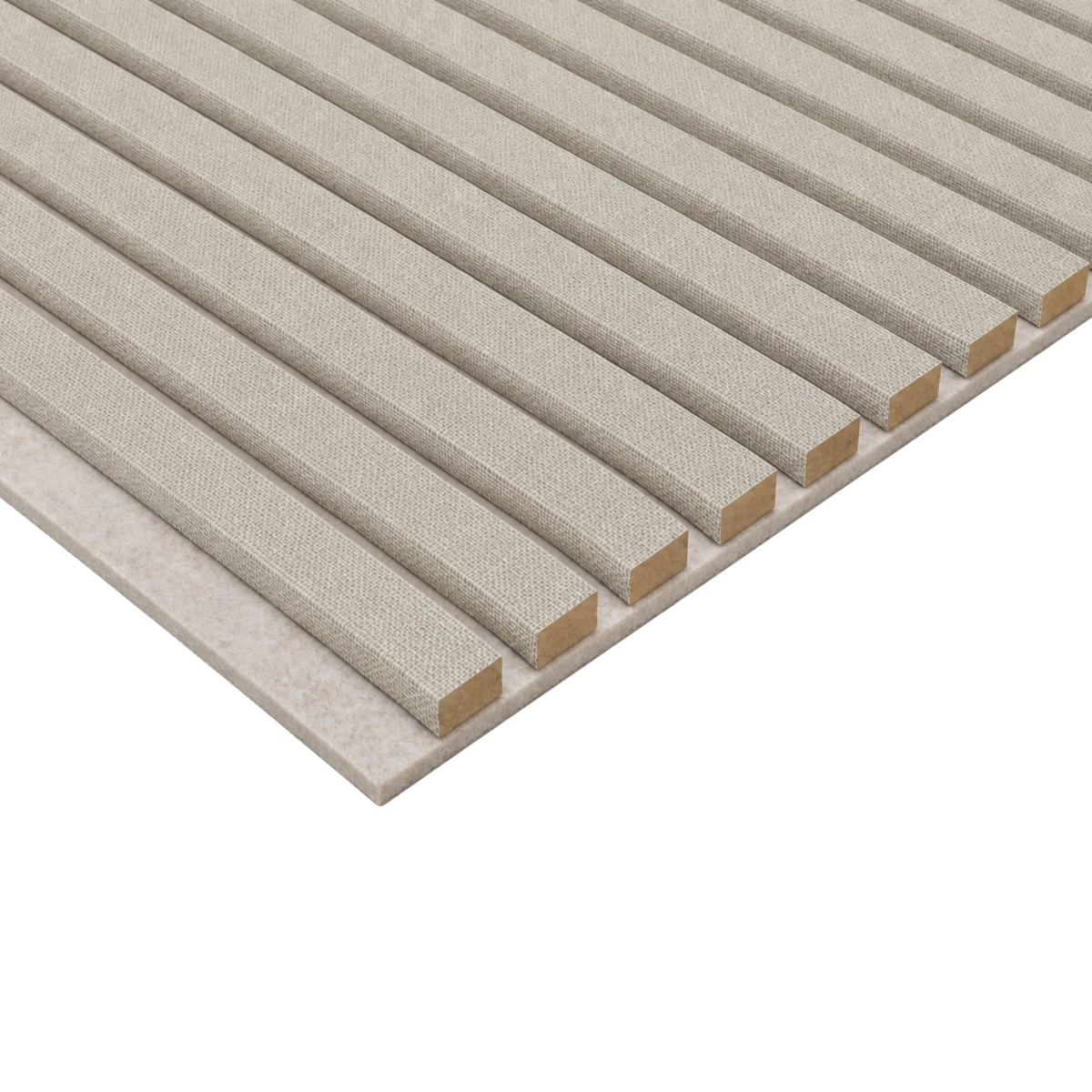 Wandpaneel Beige Linnen 270 x 60 x 2,2 cm