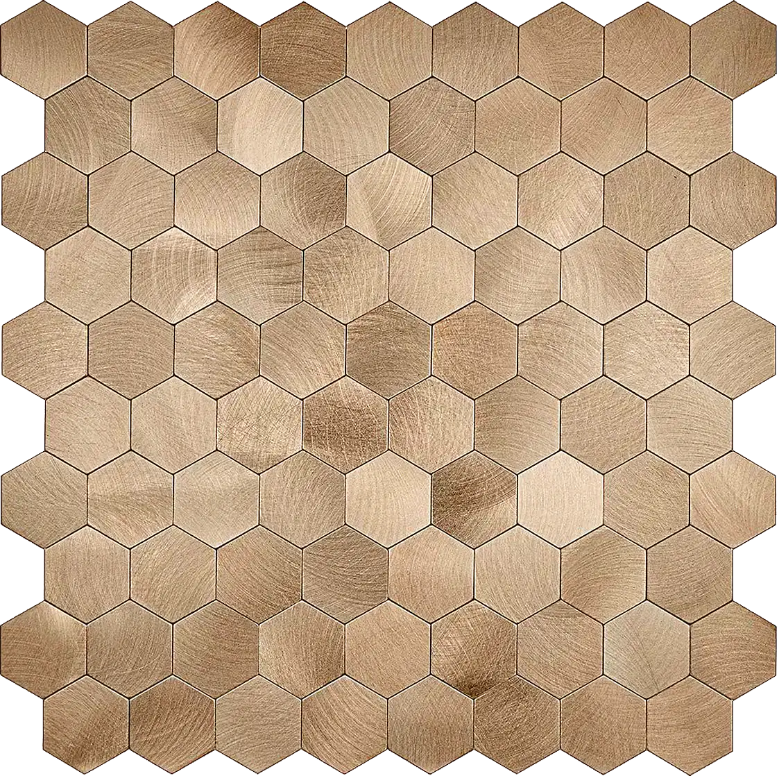 Zelfklevende Mozaïek Steenstrip Goud | 29,1 x 28,6 0,4 CM