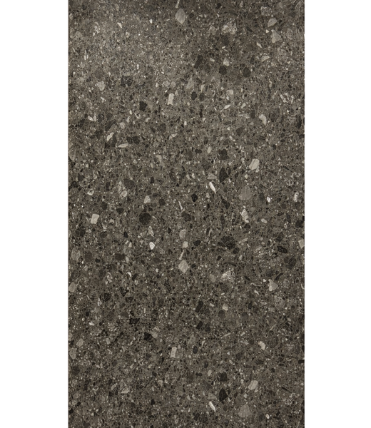 SPC Wandpaneel Terrazzo Donkergrijs Mat 280×120×0,3 cm